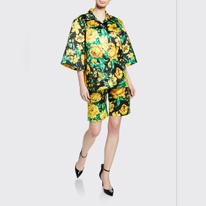 NWT UK10 US6 Richard Quinn print shorts